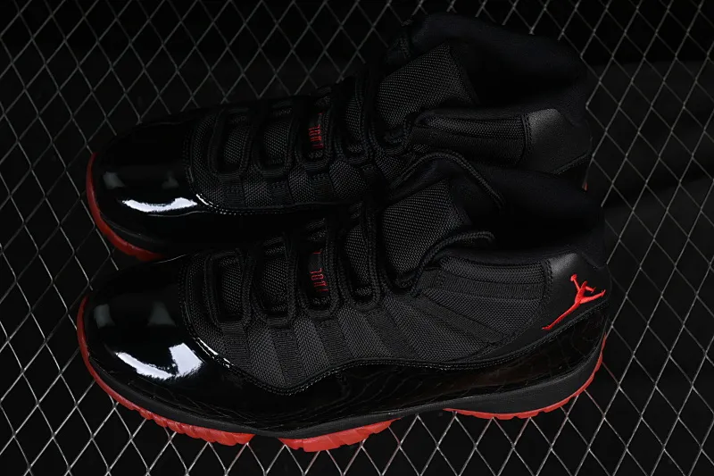 All categories Air Jordan Jordan series basketball shoes Air Jordan 11 Air Jordan 11 Retro "Black Red" AJ11 Joe 11 new black red 378037-326